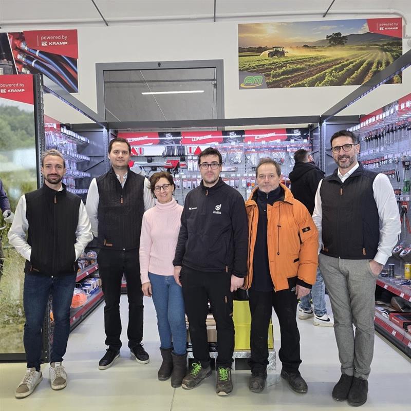 Inaugurato il decimo negozio Powered By Kramp in Italia