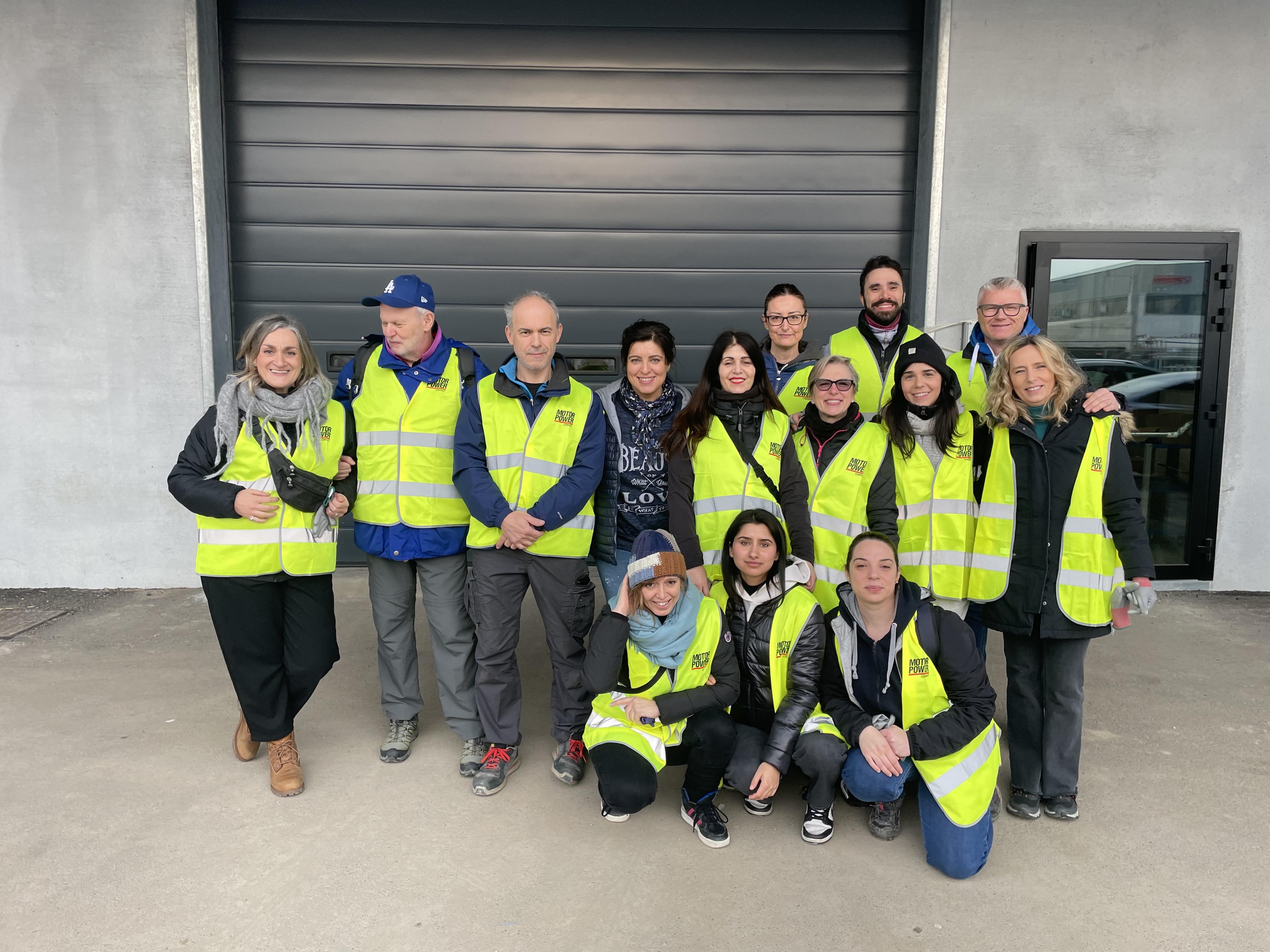 Motorpower Company ripulisce le strade della zona industriale di Mancasale