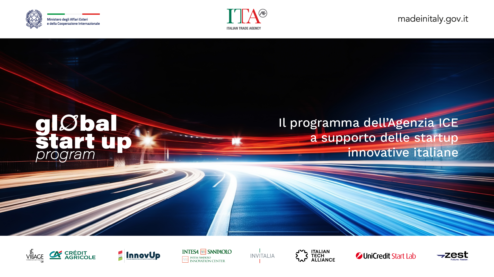 Apertura candidature per il Global Start up Programme edizione 2025 - domande fino al 31 maggio
