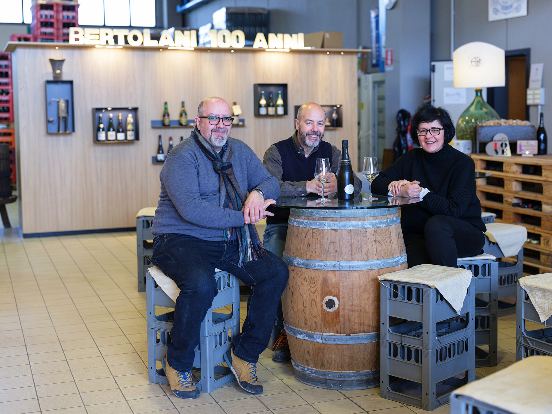 La Cantina Bertolani Alfredo ha festeggia i 100 anni di attività