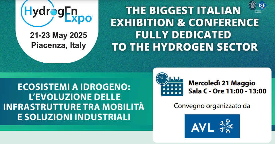 All'Hydrogen Expo di Piacenza AVL Italia presenta un progetto pilota di riconversione in idrogeno di una infrastruttura