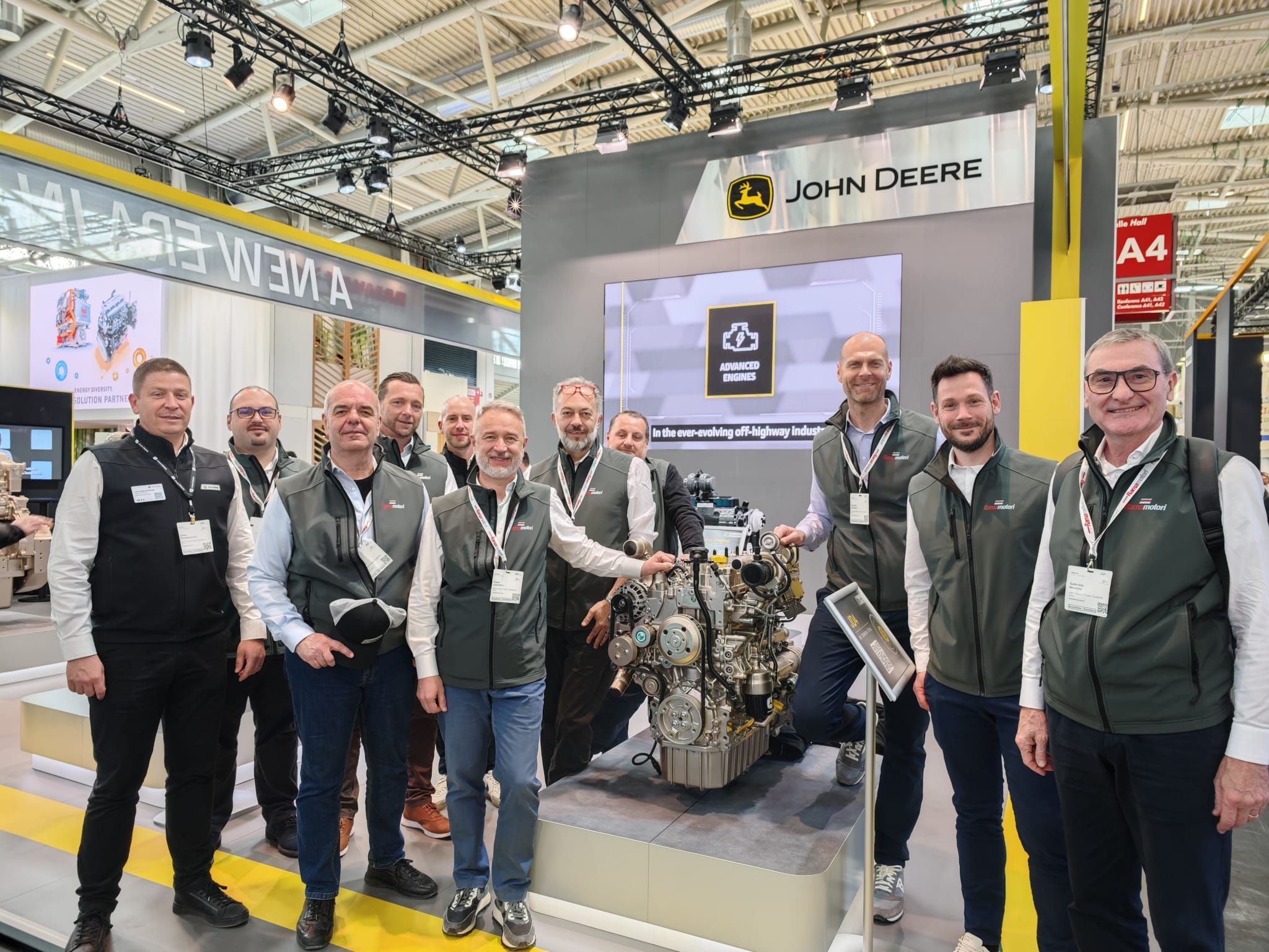 Rama Motori in visita a Bauma 2025: innovazione e relazioni al centro