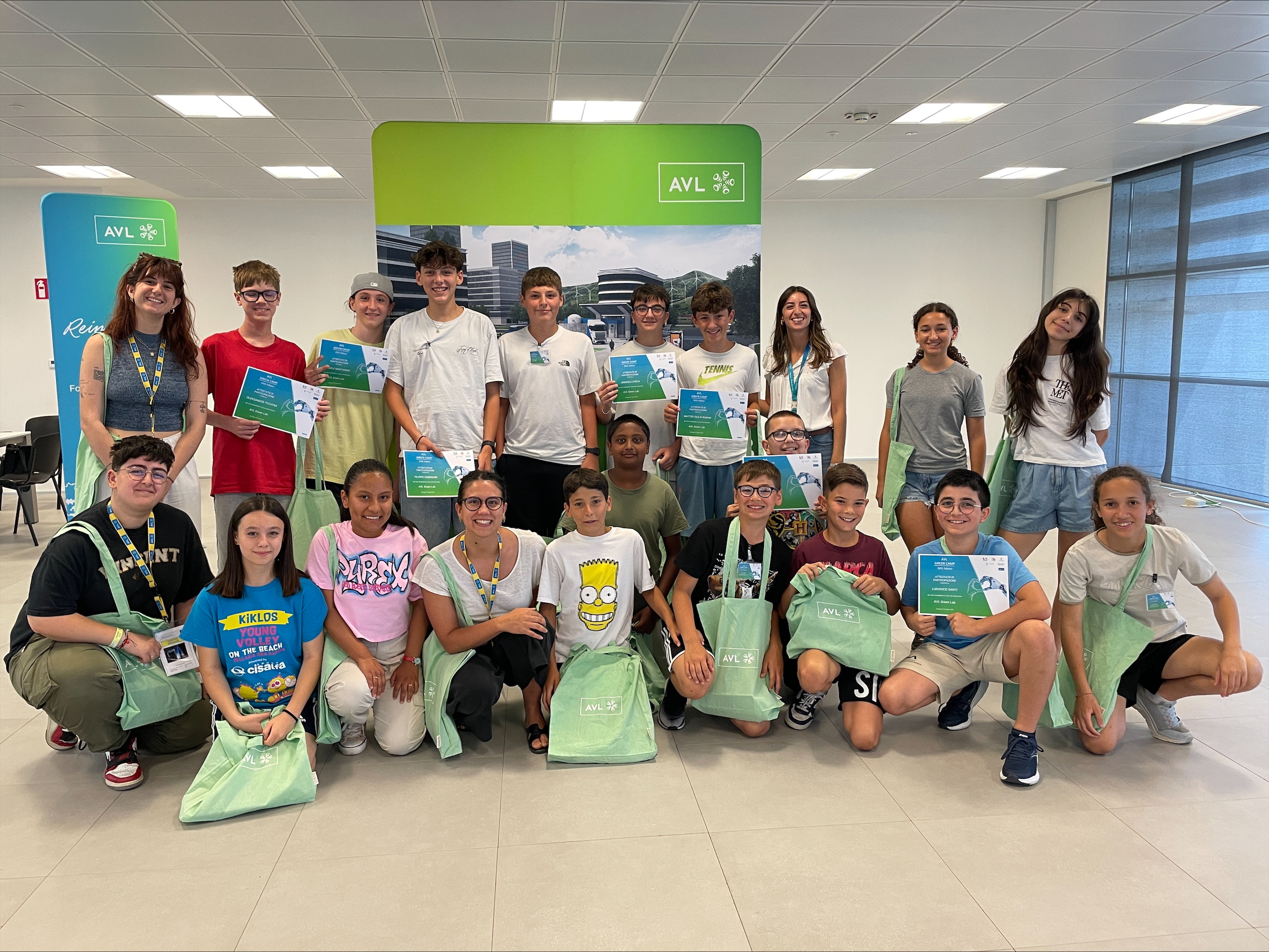 AVL Italia : discipline stem e intelligenza artificiale per la quinta edizione dell'AVL Green Camp dedicato a studenti delle scuole medie