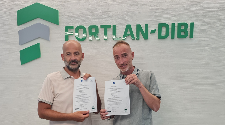 Fortlan-Dibi ottiene le certificazioni ISO 14001:2015 e ISO 45001:2023