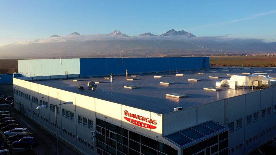 In Slovacchia il premio nazionale a Immergas Europe per la migliore solidità finanziaria e per la produttività 2024