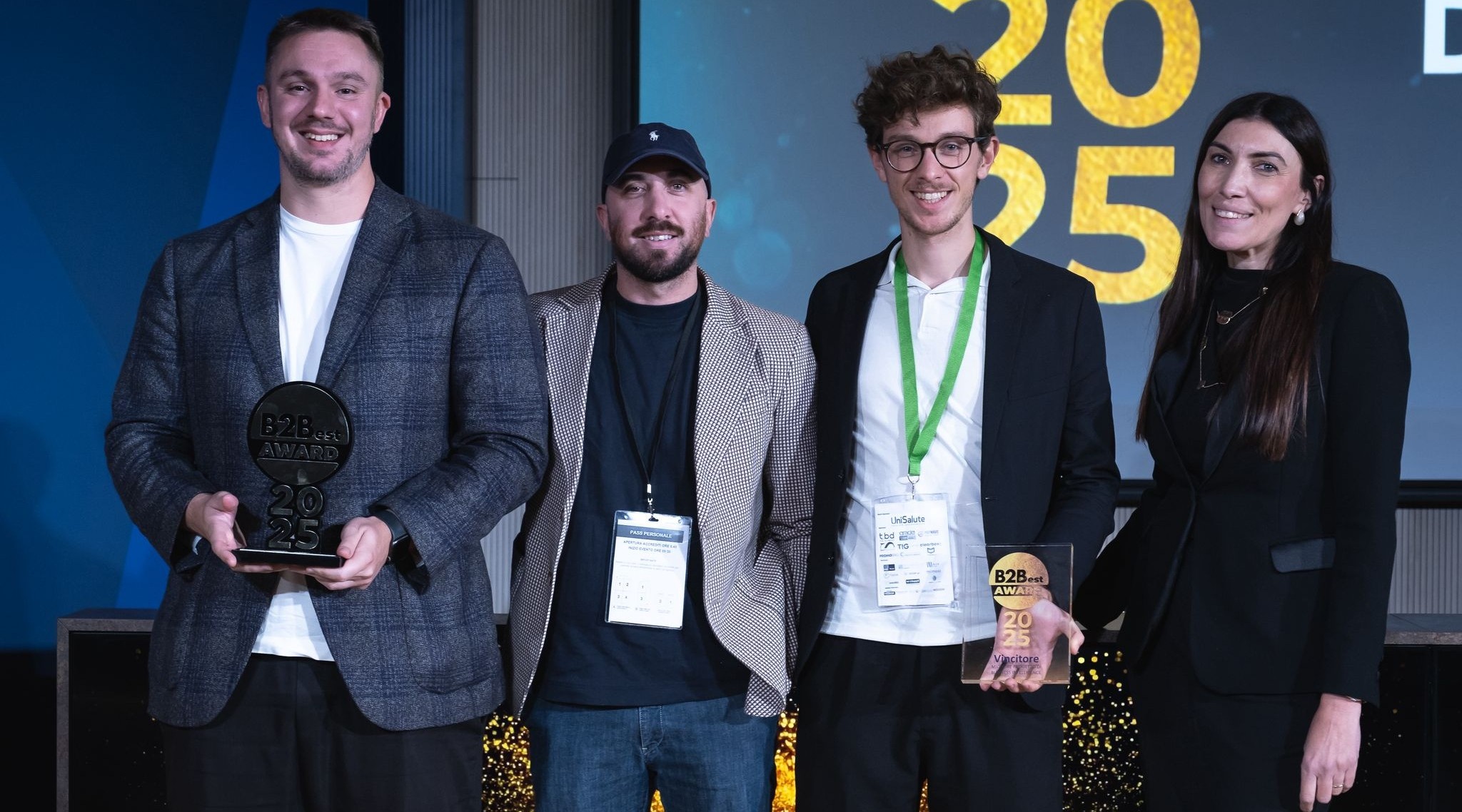 Popwave si aggiudica il premio B2Best Award per AMBASSIFY, riconosciuto come Miglior Progetto AI/BI