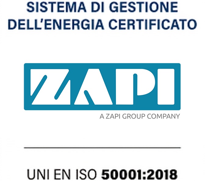 Zapi S.p.A. ottiene la certificazione UNI EN ISO 50001:2018