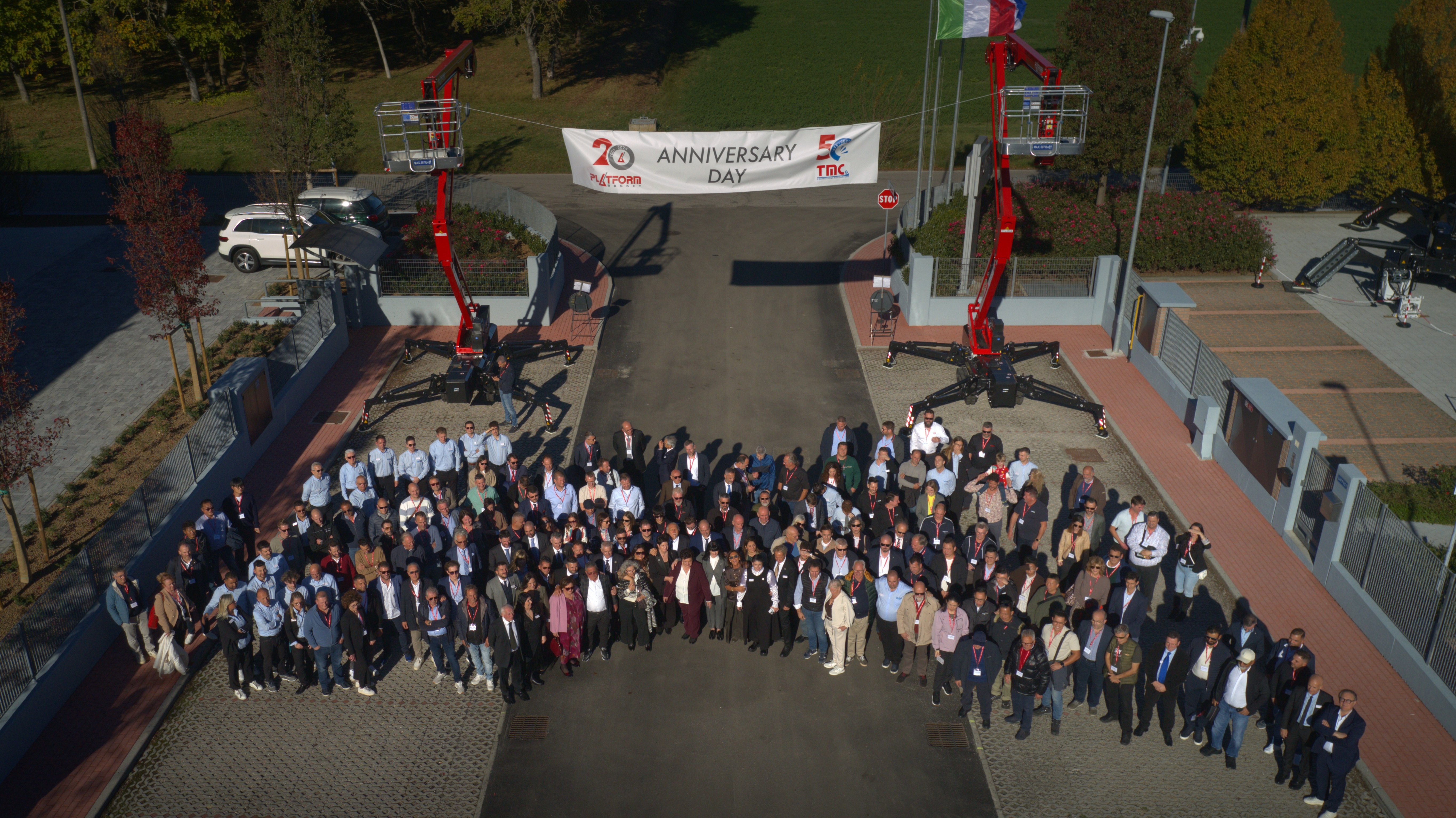 Itinere ha collaborato all’evento per i 50 anni di TMC e i 20 anni di Platform Basket