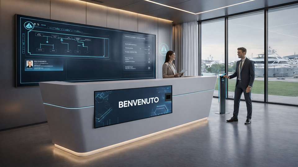 Digitalizzazione dell'accoglienza: l'ingresso in azienda come esperienza di valore