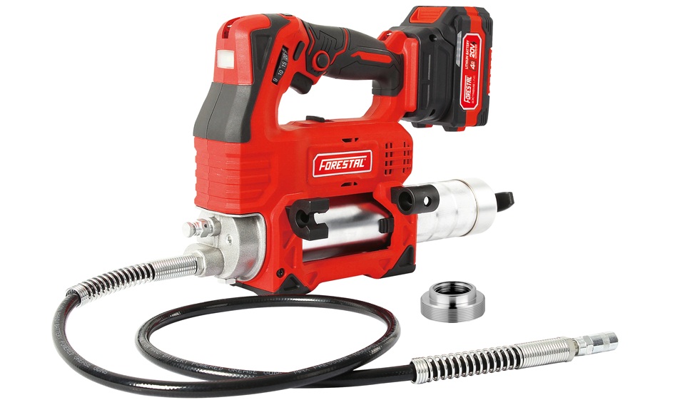 Sabart presenta Forestal EX1000: il nuovo ingrassatore a batteria  per la manutenzione professionale