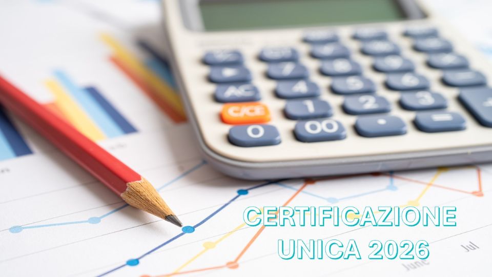 IRPEF – Modelli CU 2026 ordinario e sintetico – Termine del 16 marzo 2026