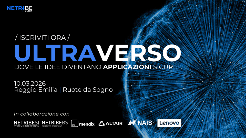 Netribe Ultra organizza ULTRAVERSO