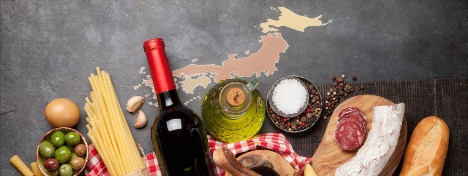 Giappone: progetto per il settore alimentare