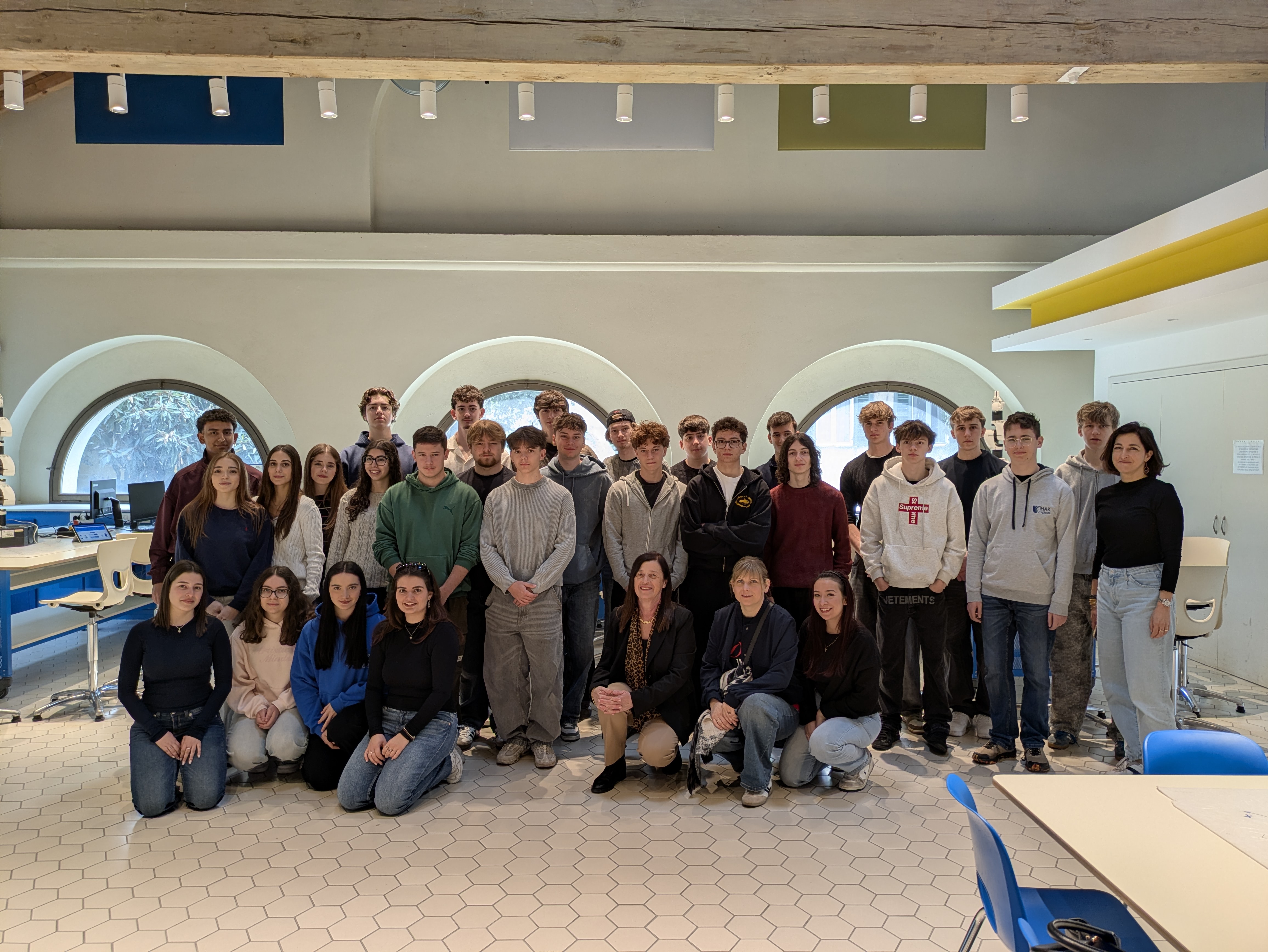 Studenti dall'Austria a RoboLab grazie al progetto Erasmus