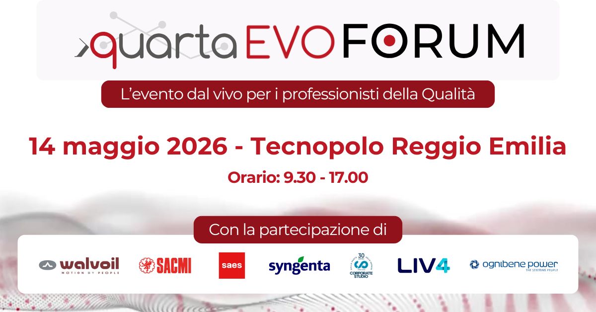 Blulink organizza il Quarta EVO Forum 2026 | Digitalizzare - Integrare - Ottimizzare