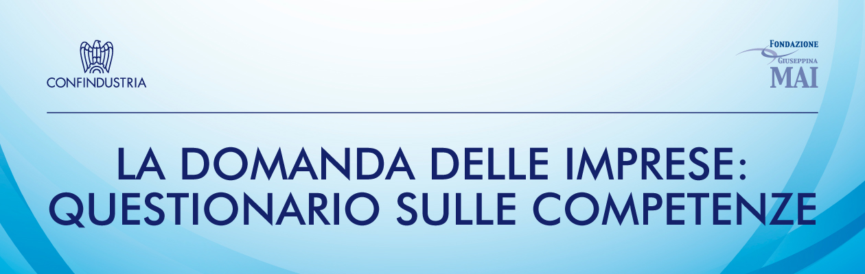 Survey sui bisogni di competenze in R&S delle imprese