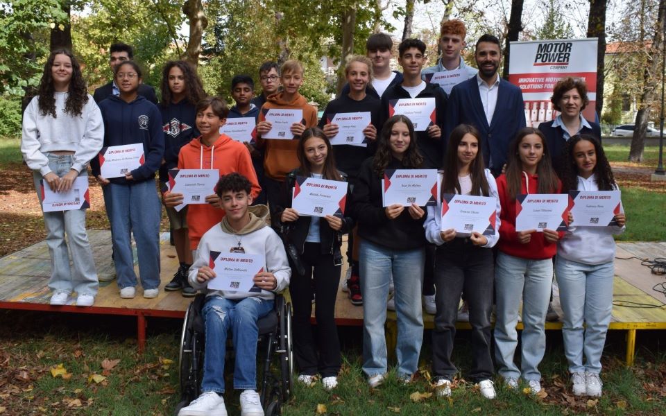 Motor Power Company premia l’eccellenza dei giovani talenti di Castelnovo di Sotto