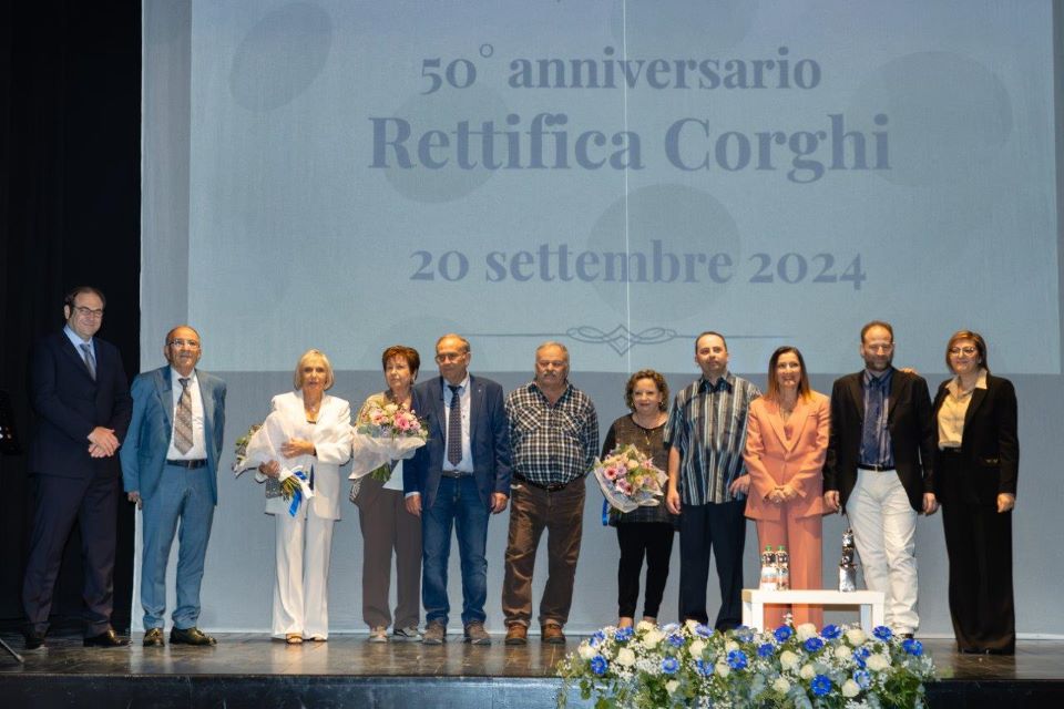 Rettifica Corghi ha celebrato i 50 anni di attività