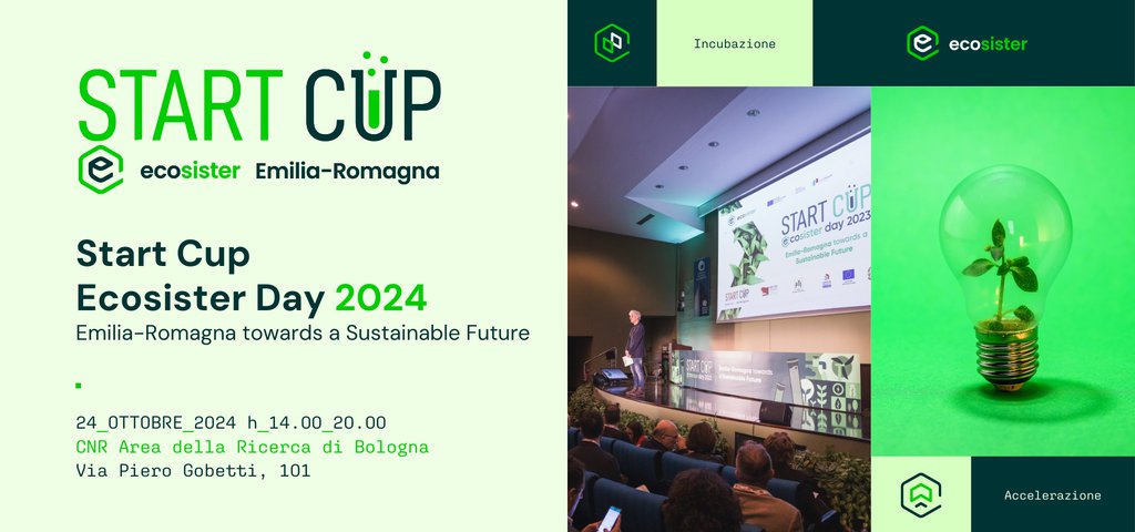 INVITO Start Cup Ecosister Day - 24 Ottobre 2024 | 14.00-20.00, CNR Bologna