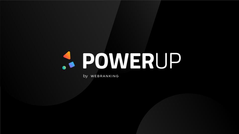 Webranking apre al mercato PowerUP