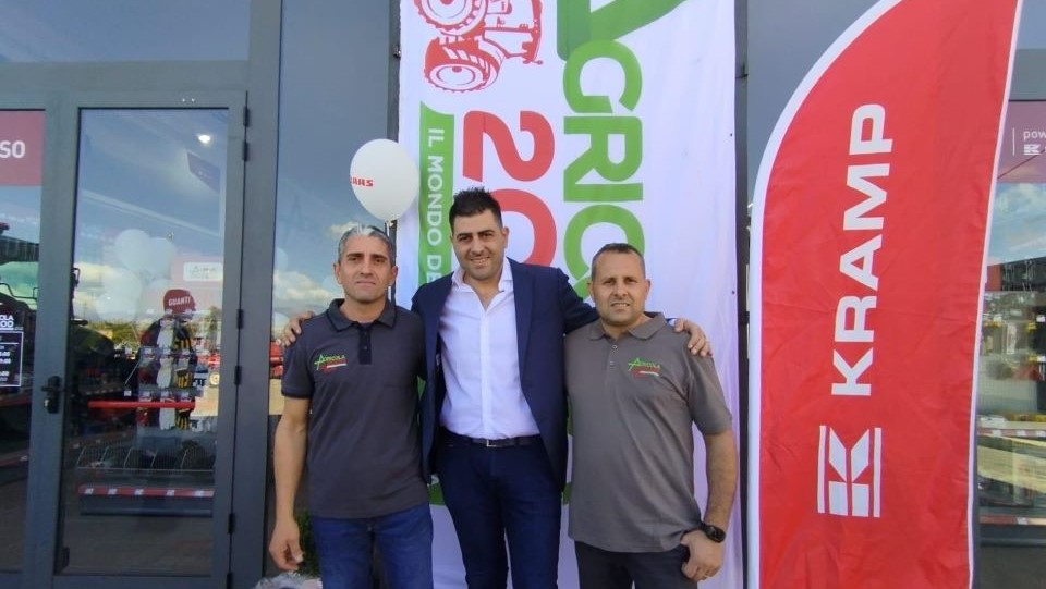 Kramp e Agricola 2000 inaugurano il primo negozio Powered by Kramp nel sud Italia