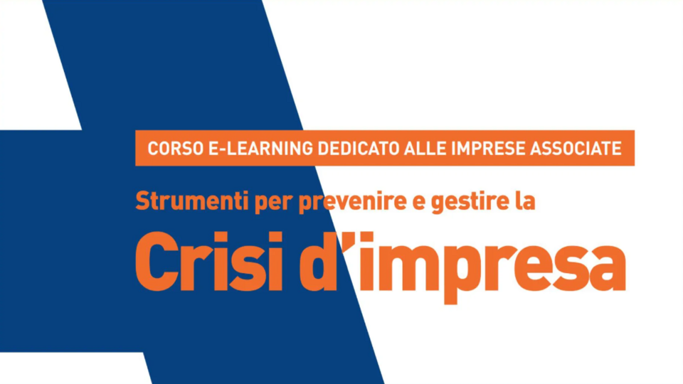 Progetto Ance: al via il mini-corso di formazione sul tema della crisi d’impresa