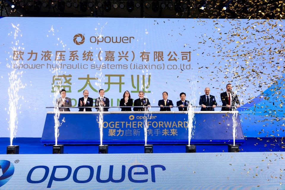 Inaugurato ufficialmente il nuovo plant Opower Hydraulic Systems a Jiaxing: un passo strategico nell'espansione globale del Gruppo Ognibene